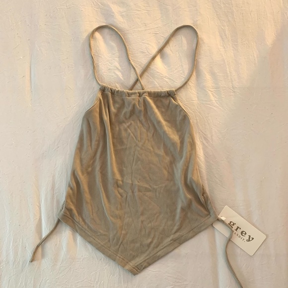 Grey Bandit Top - Picture 1 of 2